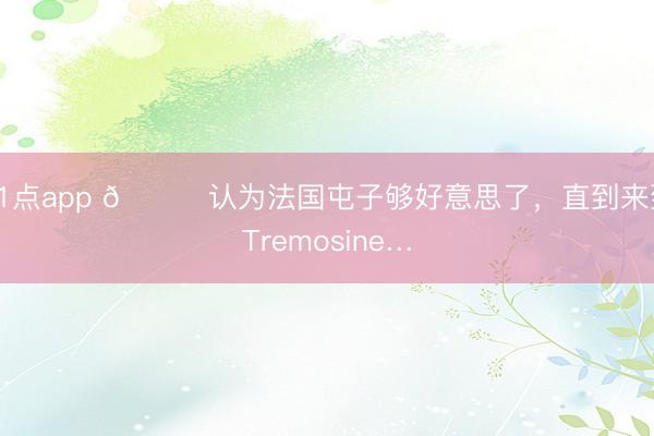 21点app 💐认为法国屯子够好意思了,直到来到Tremosine…