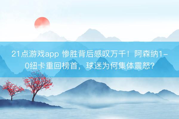 21点游戏app 惨胜背后感叹万千！阿森纳1-0纽卡重回榜首，球迷为何集体震怒？