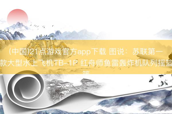 (中国)21点游戏官方app下载 图说：苏联第一款大型水上飞机TB-1P 红舟师鱼雷轰炸机队列摇篮